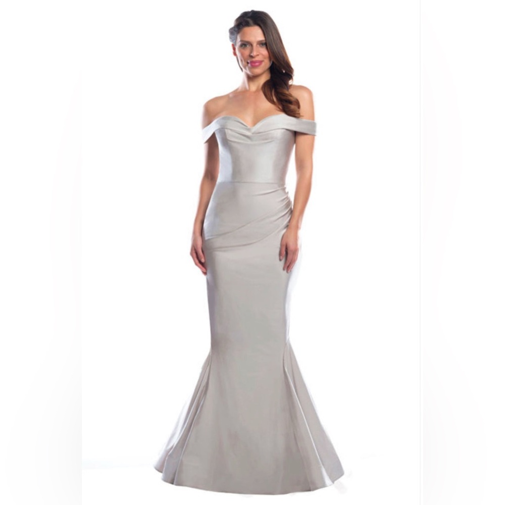 Elegant Off-Shoulder *Copper* Evening Gown